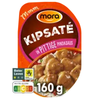 Mora Kipsaté pittige pindasaus