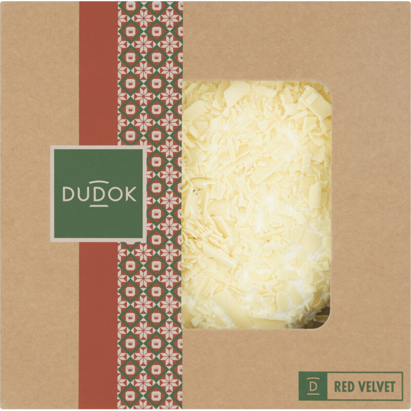 Een afbeelding van Dudok Red velvet taart