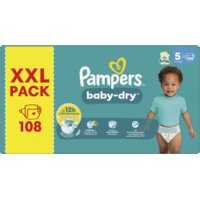 Een afbeelding van Pampers Baby-dry luiers XXL pack maat 5
