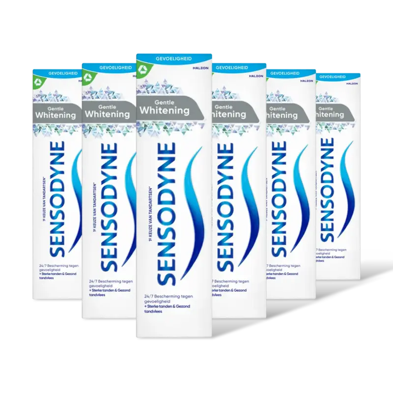 Sensodyne Gentle whitening tandpasta 6-pack