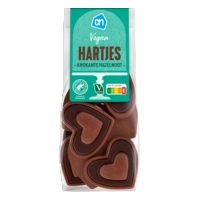 AH Vegan hartjes krokante hazelnoot