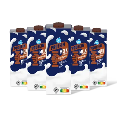 pdp-image-AH Protein melk drank chocolade smaak 5-pck