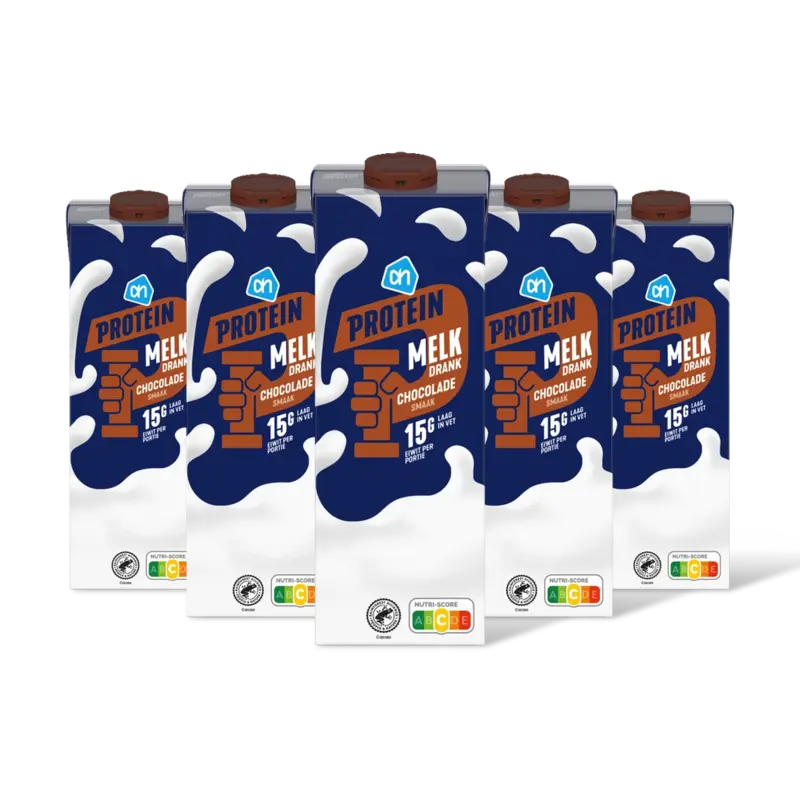 Protein melk drank chocolade smaak 5-pck
