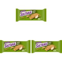 Sultana Fruitbiscuit appel smaak 3-pack