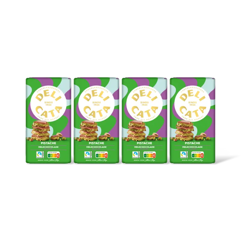 Melk met pistachevulling 4-pack