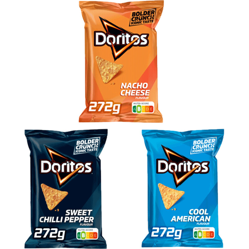 Een afbeelding van Doritos party pack pakket