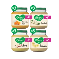 Olvarit Variatiemenu groente & fruit 4m+