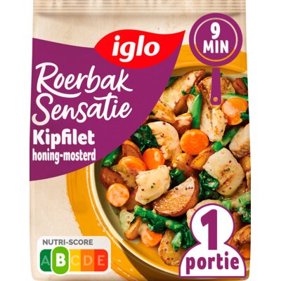 pdp-image-Iglo Roerbaksensatie kipfilet honing-mosterd