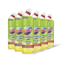 Glorix Toiletreiniger lime zonder bleek 6-pack