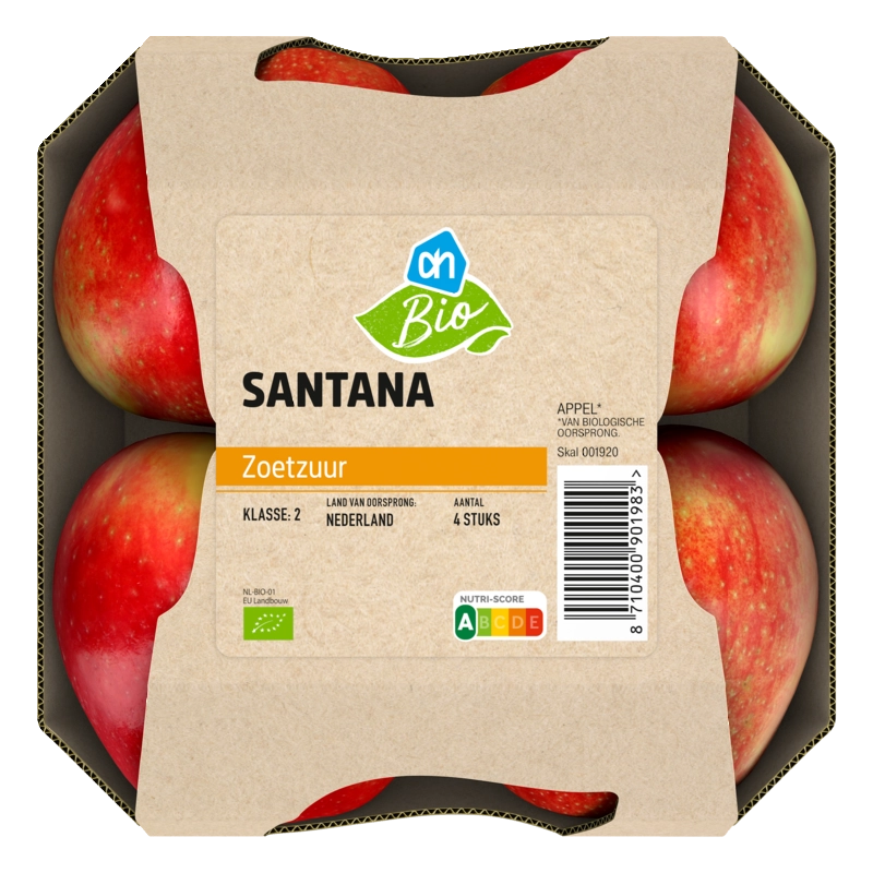 AH Biologisch Santana schaal