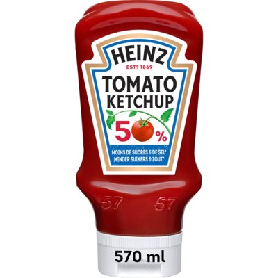 pdp-image-Heinz Tomato ketchup 50% minder suikers & zout