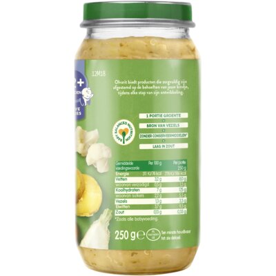 pdp-image-Olvarit Bloemkoolschotel met knolselderij 12m+