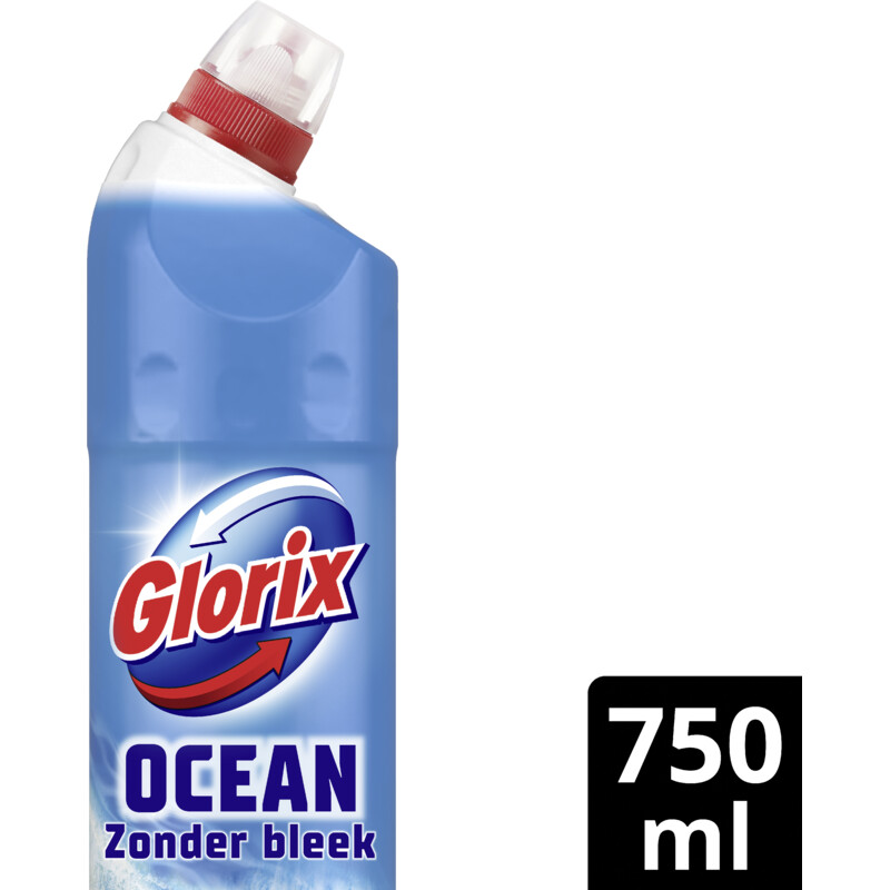 Een afbeelding van Glorix Toiletreiniger ocean zonder bleek