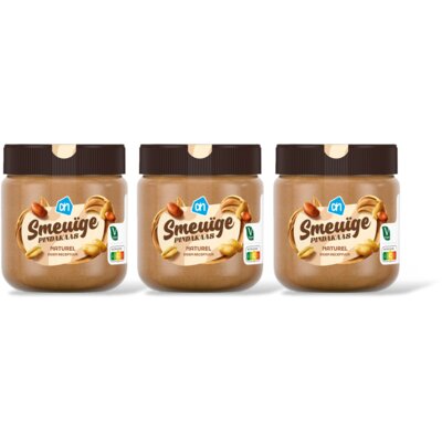 AH Smeuige pindakaas 3 pack