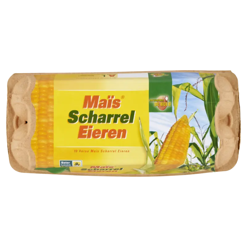Natuurfarm de Boed Mais-scharreleieren L