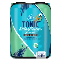 AH Tonic elderflower flavour zero 4-pack