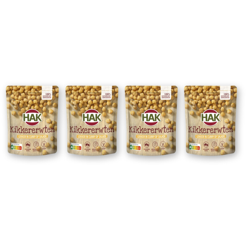 Hak Kikkererwten 4-pack