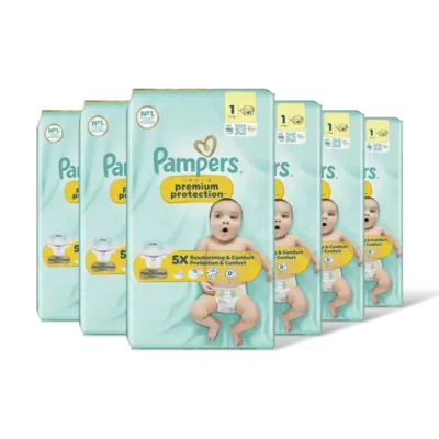 pdp-image-Pampers Premium protection luiers maat 1 6-pack