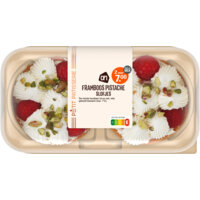 Een afbeelding van AH Framboos pistache slofjes