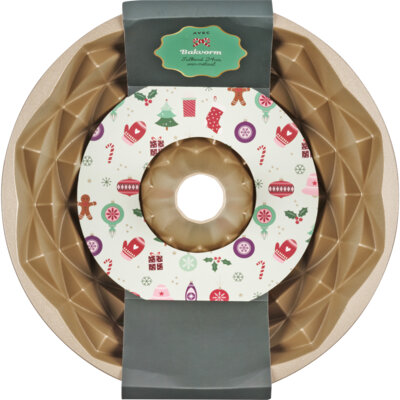 pdp-image-Avec Metalen cakevorm goud krans strak 24cm