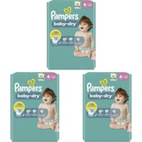 Een afbeelding van Pampers Baby-dry luiers maat 4 4-pack
