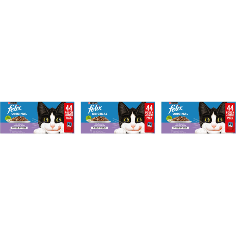 Felix Original mix selection in gelei 3-pack