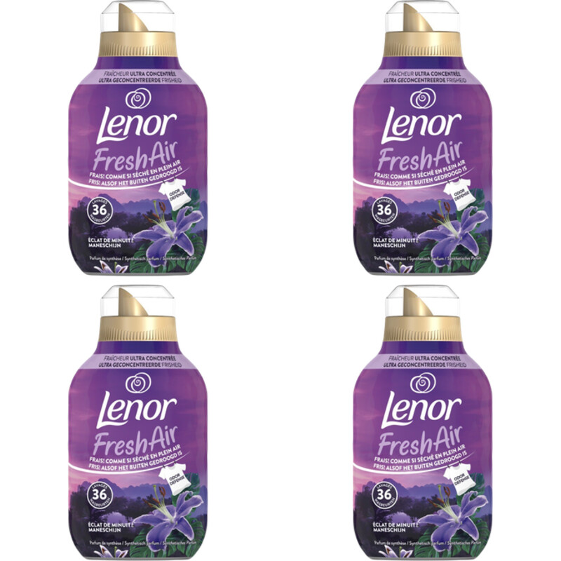 Een afbeelding van Lenor Fresh air wasverzachter moonlight 4-pack