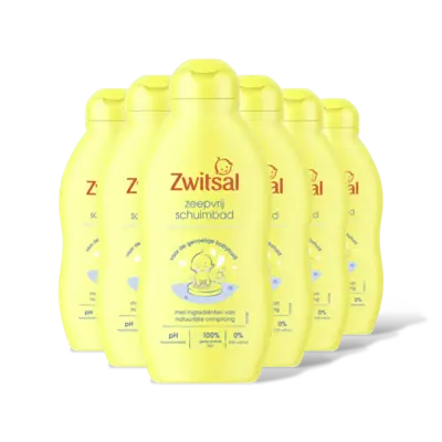 pdp-image-Zwitsal Baby zeepvrij schuimbad 6-pack