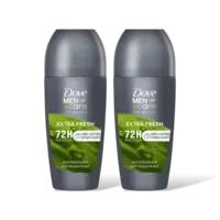 Dove Men+care extra fresh roller 2-pack