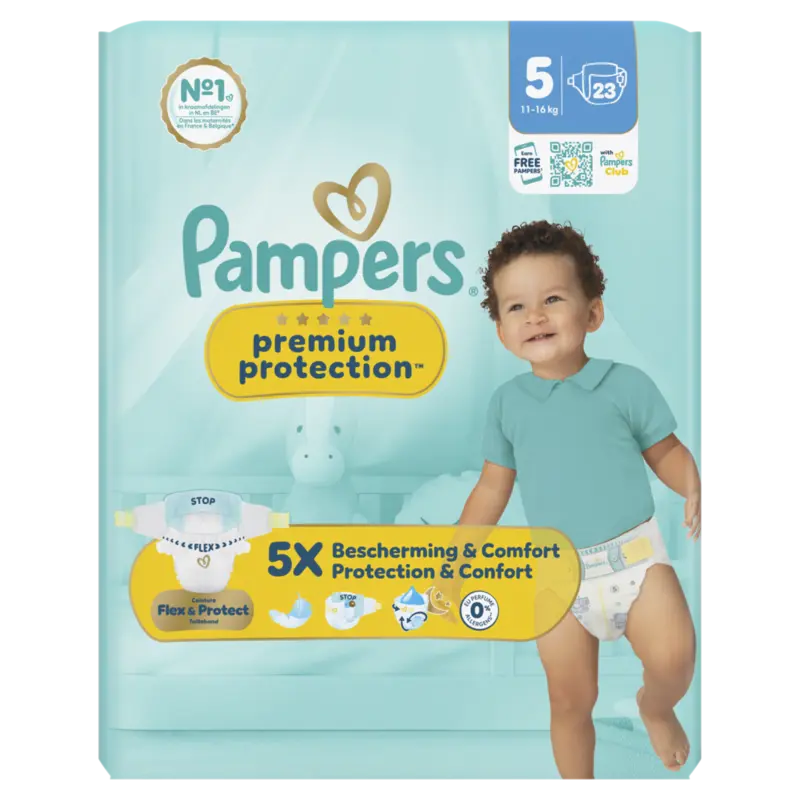 Premium Protection Maat 5, 23 Luiers