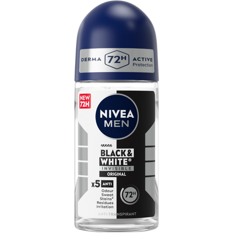 NIVEA Men black & white deodorant roller