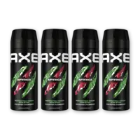 Axe Africa deodorant bodyspray 4-pack