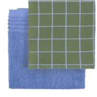 Een afbeelding van At Home Keukenset reina green leonora lightblue