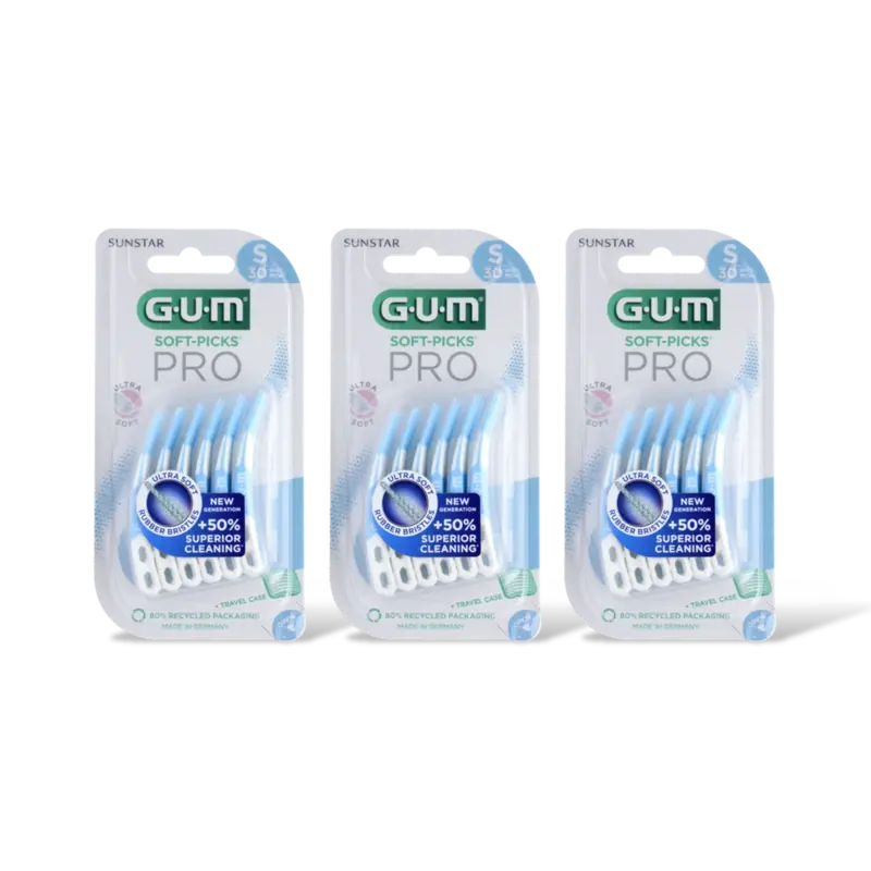 GUM Soft-picks pro small 3-pack