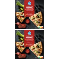 Een afbeelding van AH Steenoven pizza piccante 2-pack