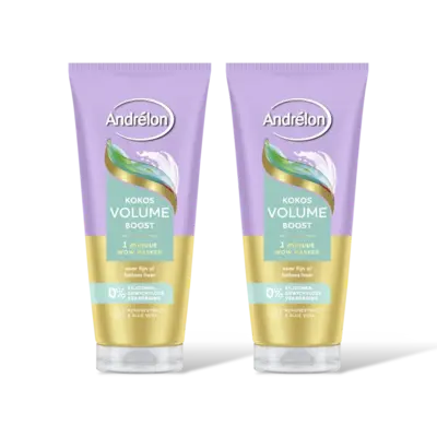 pdp-image-Andrélon Kokos volume boost 1 min masker 2-pack