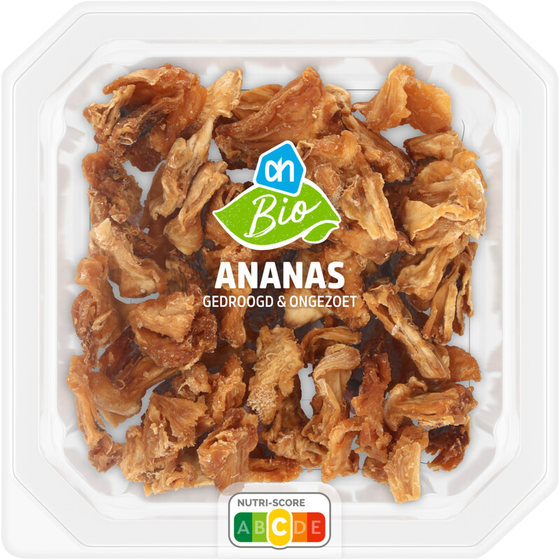 Een afbeelding van AH Biologisch Ananas gedroogd & ongezoet