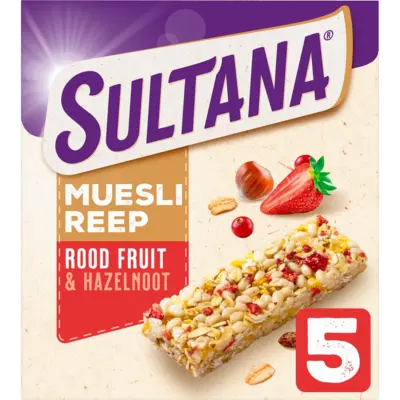 pdp-image-Sultana Mueslireep rood fruit & hazelnoot