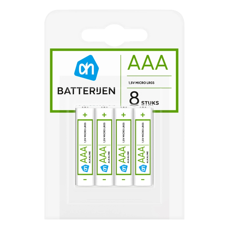 AH AAA 1,5V batterijen