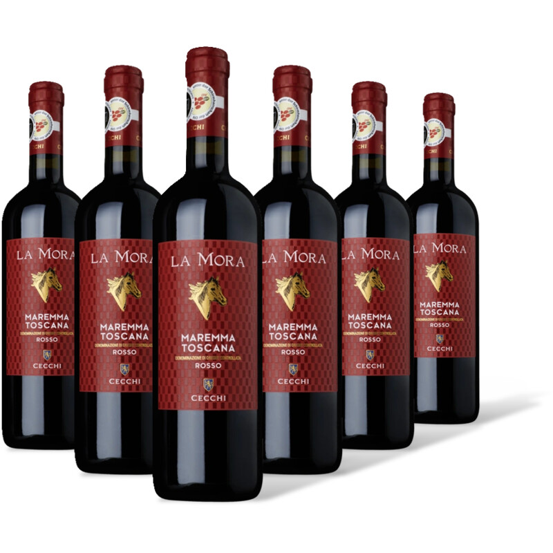 Cecchi  La mora maremma toscana 6 flessen