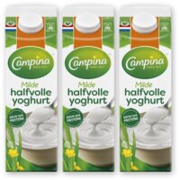 Campina Halfvolle yoghurt 3-pack