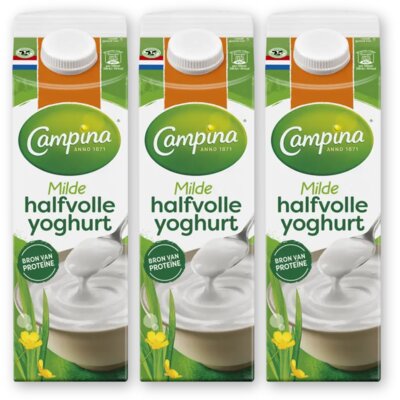 pdp-image-Campina Halfvolle yoghurt 3-pack