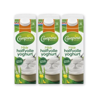 pdp-image-Campina Halfvolle yoghurt 3-pack