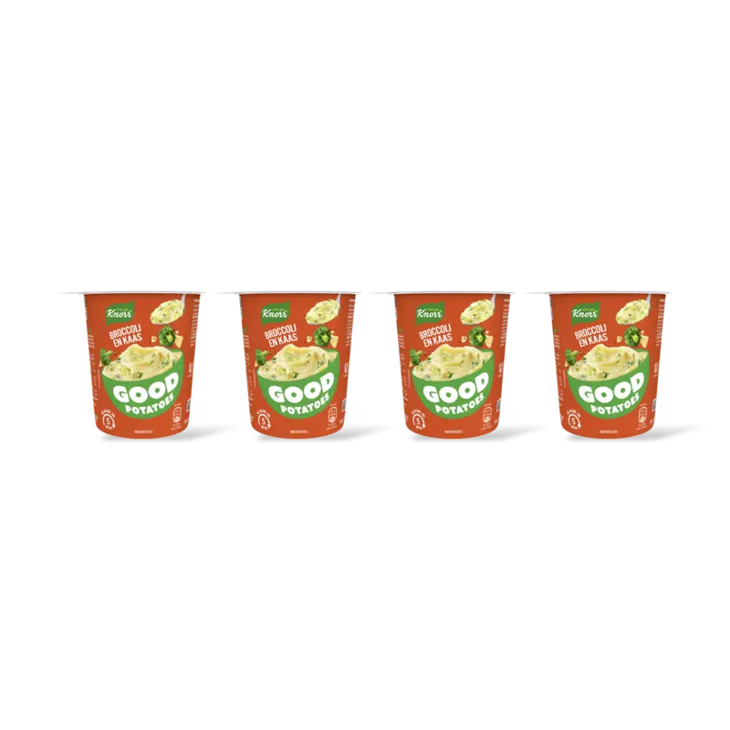 Good potatoes broccoli en kaas 4-pack