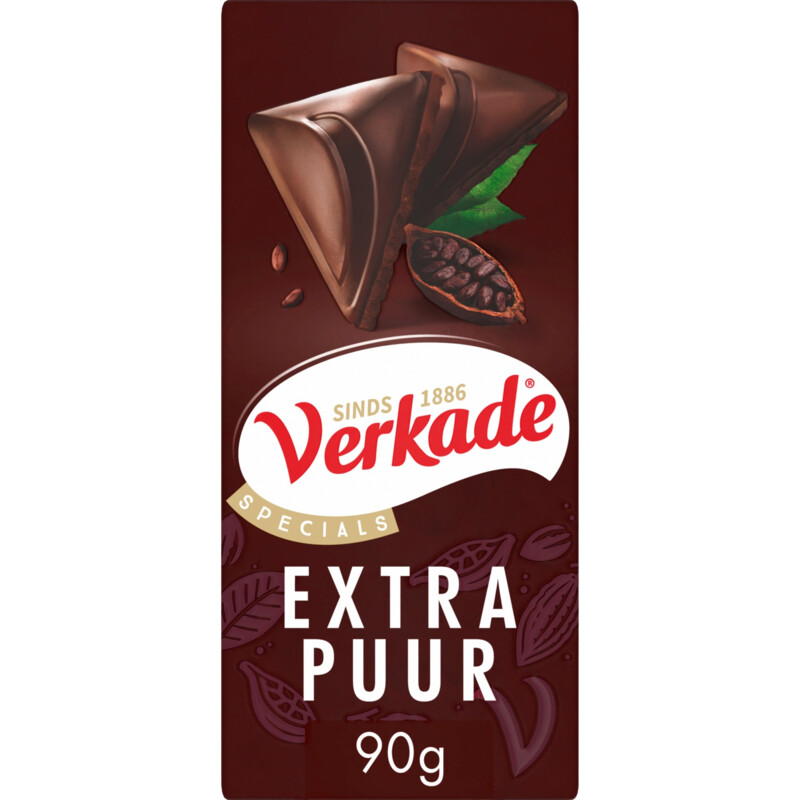 Een afbeelding van Verkade Specials extra puur 71% cacao