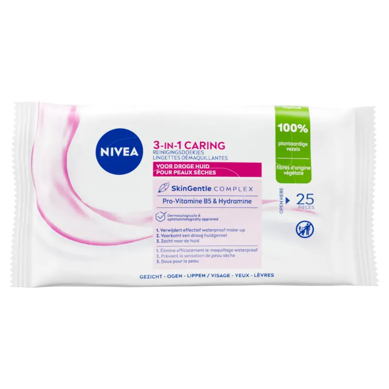 NIVEA Reinigingsdoekjes droge/gevoelige huid