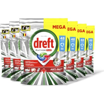 pdp-image-Dreft Platinum+ vaatwastabletten original 6pck