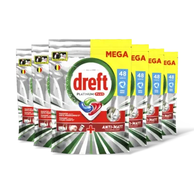 pdp-image-Dreft Platinum+ vaatwastabletten original 6pck