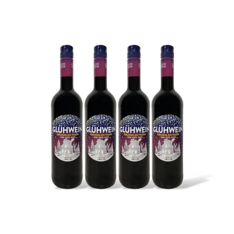 Glühwein 4 flessen