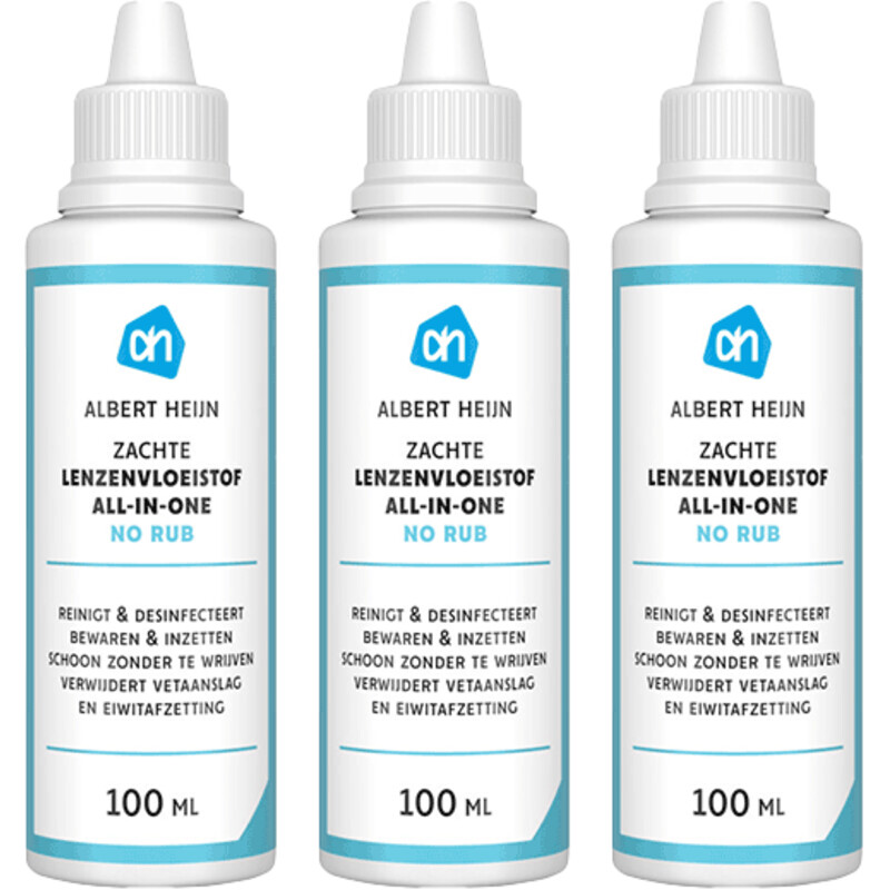 Een afbeelding van Care All in one zachte lenzenvloeistof 3-pack